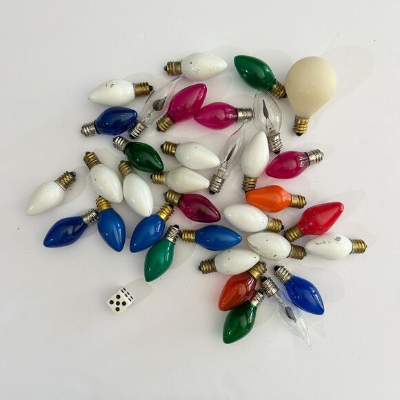 VTG Replace Christmas String Light Bulbs, 34 pc - Picture 2 of 6